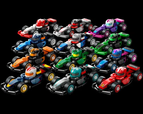LEGO Collectables - F1 Race Cars - Complete LEGO Collectables - F1 Race Cars - Complete Image