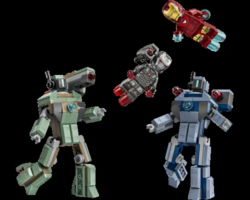 Iron Man & War Machine vs. Hammer Drones Iron Man & War Machine vs. Hammer Drones Image