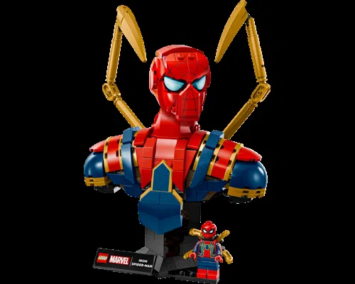 Iron Spider-Man Bust Image