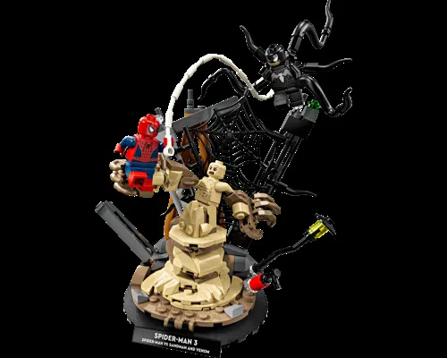Epic Battle: Spider-Man vs. Sandman Image