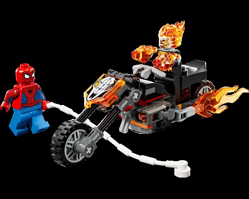 Spider-Man vs. Ghost Rider Motorcycle Image