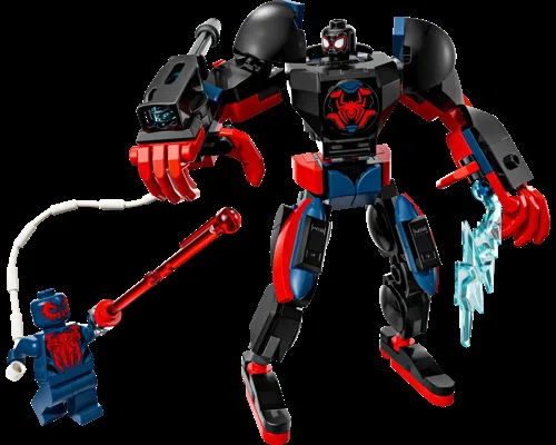 Miles Morales Mech vs. Spider-Man 2099 Image