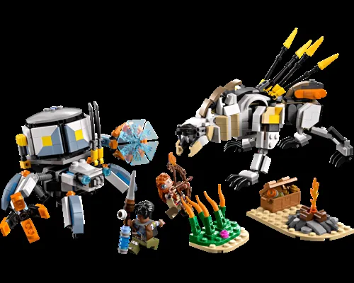 Aloy & Varl vs. Shell-Walker & Sawtooth Image