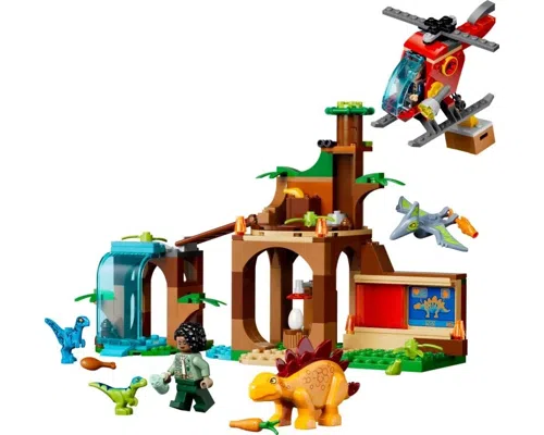 Velociraptor, Stegosaurus & Pteranodon Rescue Image