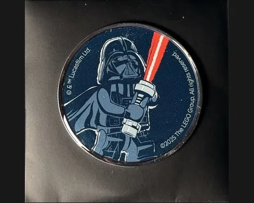 Darth Vader Collectable Coin Image
