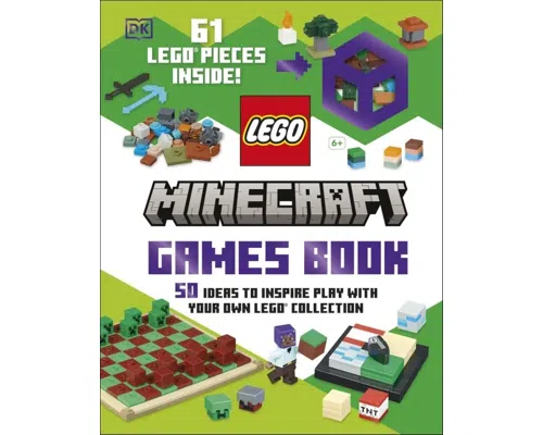 LEGO Minecraft: Games Book: 50 Fun Ideas to Play with Your LEGO Collection! Image