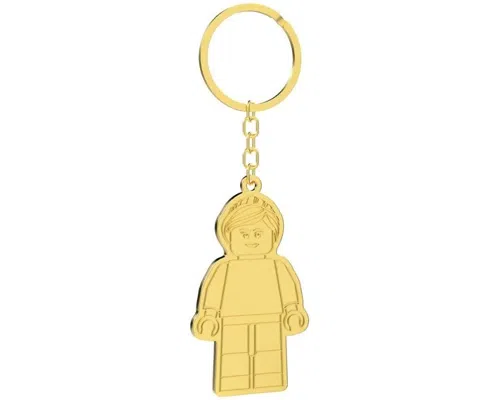 LEGO Mum Gold Keychain Image