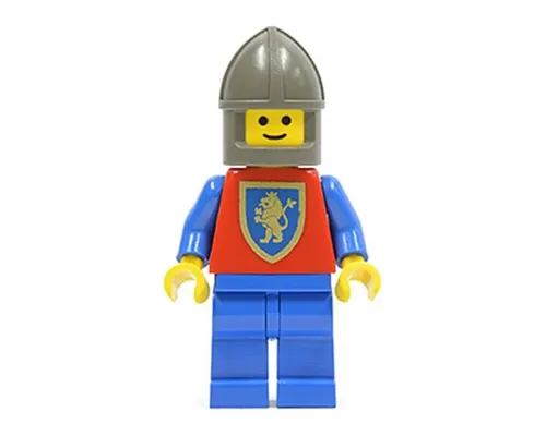 Crusader Lion - Blue Legs, Dark Gray Chin-Guard Image