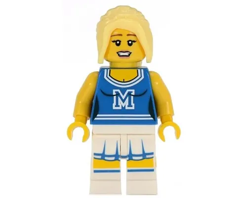 Cheerleader, Series 1 (Minifigure Only without Stand and Accessories) Image