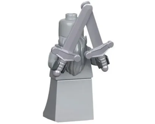 Statue - Hogwarts, Plain Torso, Beard Image
