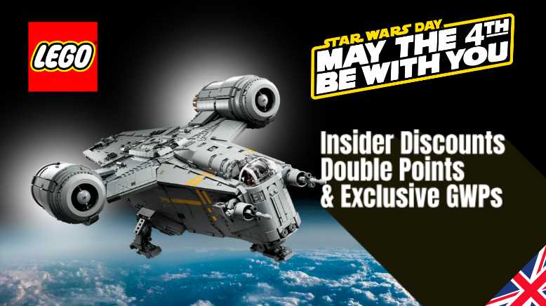 LEGO Star Wars May the 4th UK Deals: Insider Discounts, Double Points & Exclusive GWPs Image