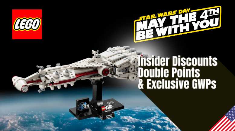 LEGO Star Wars May the 4th US Deals: U.S. Insider Deals, Discounts, and 4X VIP Points Revealed Image