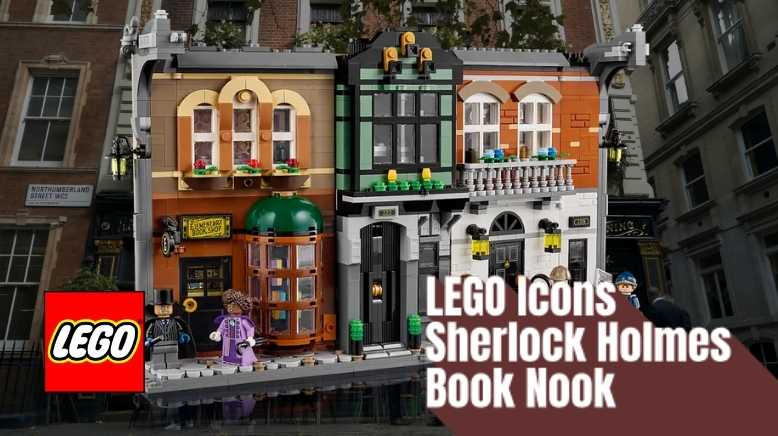 Sherlock Holmes Book Nook (10351) – A Smart LEGO Investment and Must-Have LEGO Icons Set Image