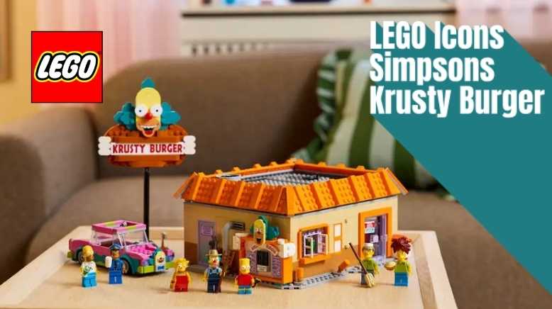 Why the LEGO Icons Krusty Burger (10352) is the Next Must-Have for LEGO Investors and Simpsons Fans Image