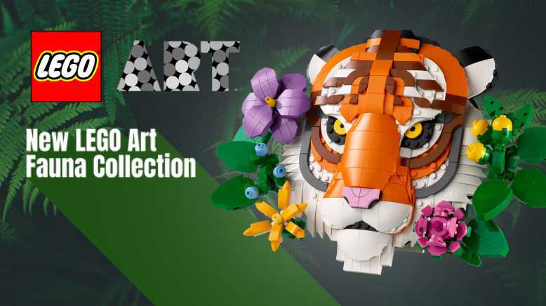 Why the New LEGO Art Fauna Collection – Tiger (31217) Deserves a Spot in Your Portfolio Image