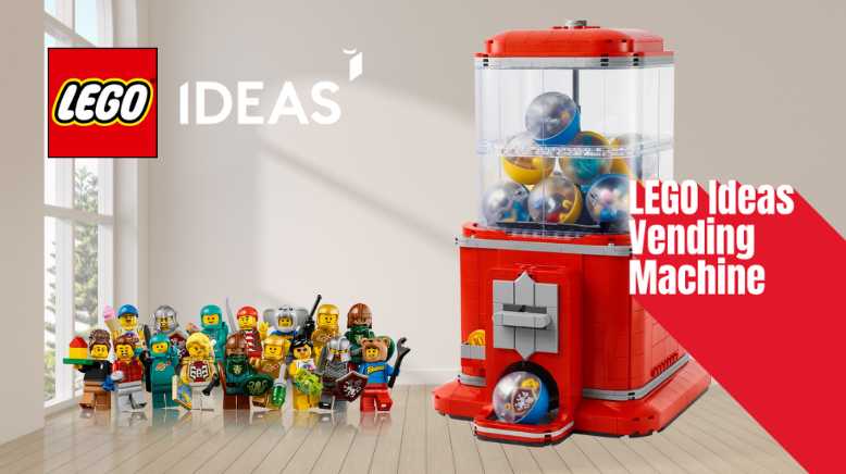Fan-Voted LEGO Ideas Vending Machine (21358) Lands This June Image