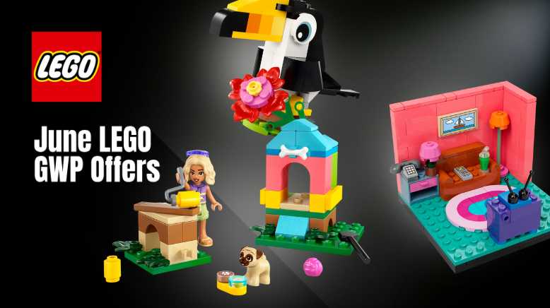 June LEGO GWP Offers: Don't Miss These Must-Have Freebies! Image