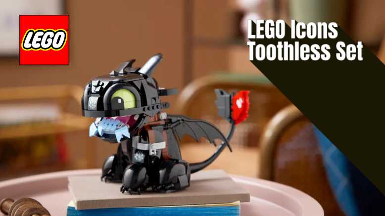 LEGO Investment News: Toothless (10375) Set Roars into LEGO Icons Lineup Image