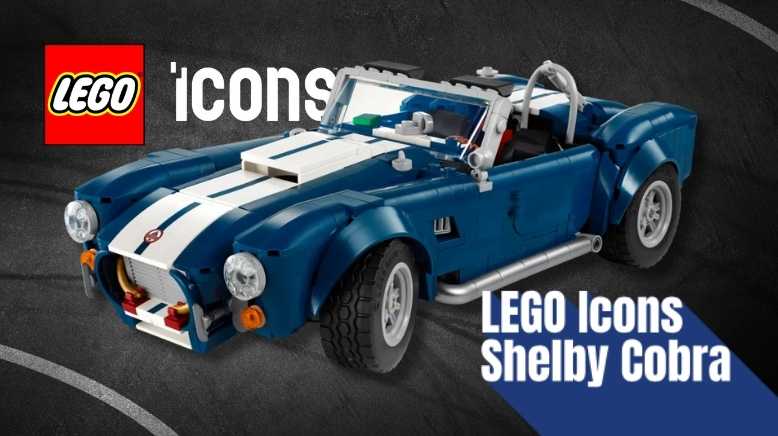 LEGO News: The Shelby Cobra 427 S/C Thunders onto the Icons Grid Image