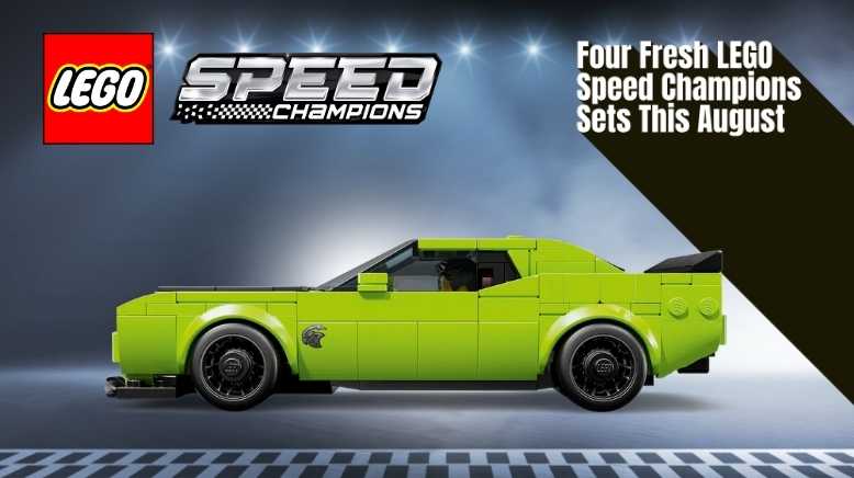 LEGO News: Four Fresh LEGO Speed Champions Sets Roar onto the Grid This August Image