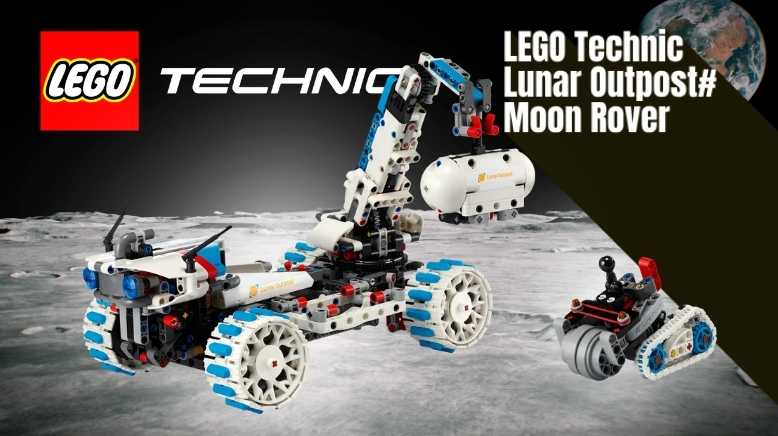 A New Space Odyssey Hits the LEGO News Feed: Technic Lunar Outpost Moon Rover (42211) Revealed Image