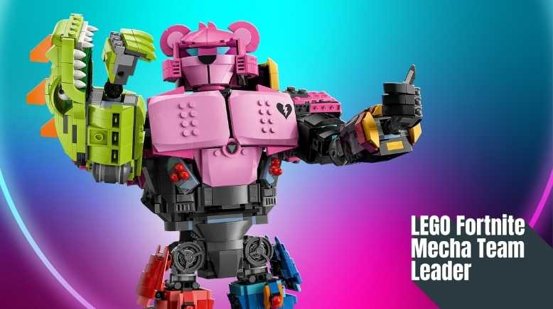 In Fortnite’s towering Mecha Team Leader, fans find the biggest headline in LEGO news this summer Image
