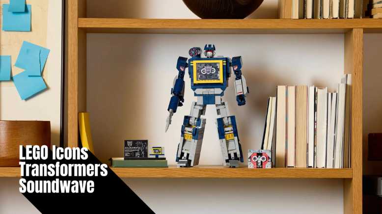 Transformers Buzz Sets the Pace in LEGO News as LEGO Icons 10358 Soundwave Debuts Image