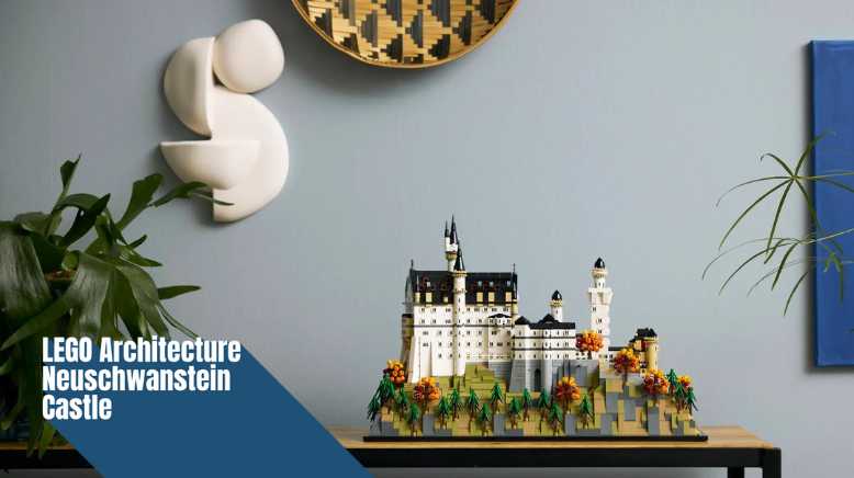 From Fantasy to Reality – Neuschwanstein Castle Joins the LEGO Architecture Line in the Latest LEGO News Image