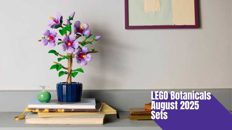New LEGO Botanicals Sets Announced for August 2025 – Investment Potential Blooms Image