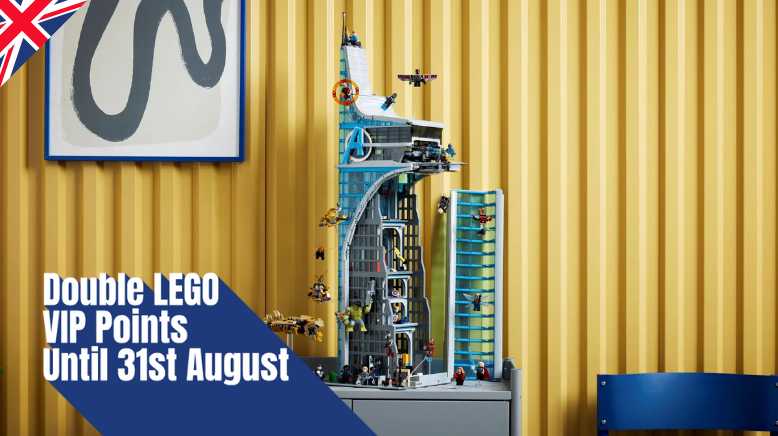 Double LEGO VIP Points Until 31st August – Don’t Miss Out Image