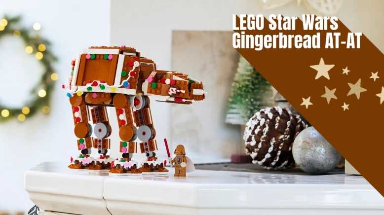 LEGO Star Wars Gingerbread AT-AT 40806: Investor Preview Image