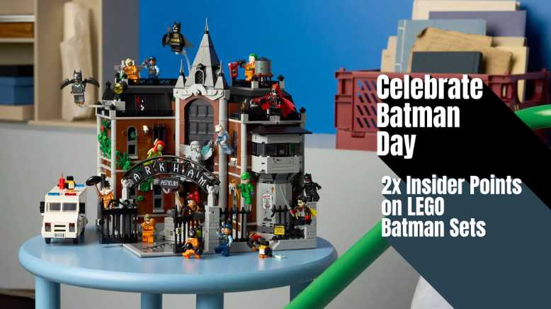 Celebrate Batman Day with 2x Insider Points on LEGO Batman Sets Image