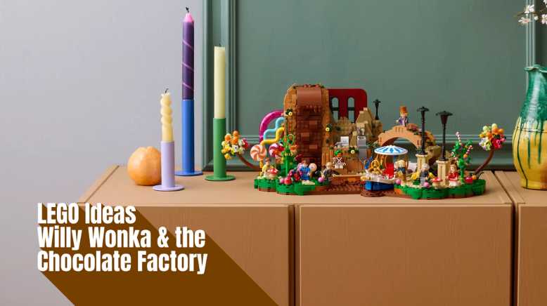 LEGO Ideas Willy Wonka & the Chocolate Factory (21360) – Available Now! Image