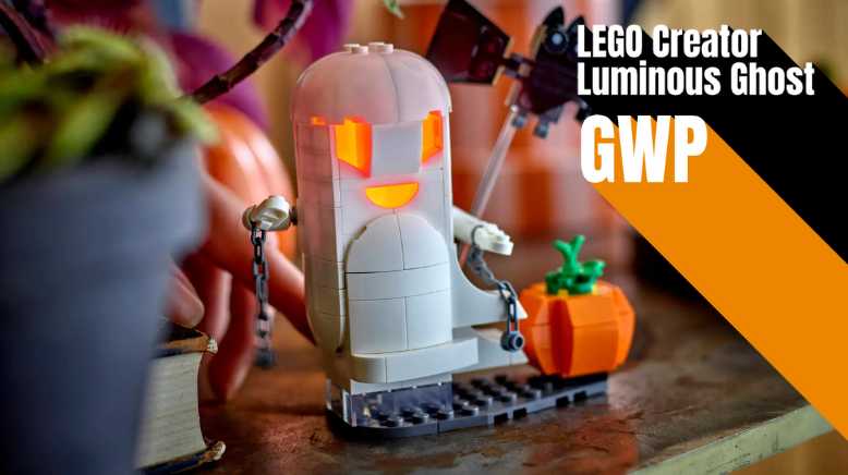 LEGO Creator 40772 Celebration Series: Luminous Ghost – A Spooky Little GWP for Halloween Image
