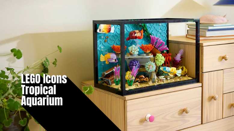 LEGO Icons Tropical Aquarium (10366): A Deep Dive into LEGO’s Latest Icons Display Set Image