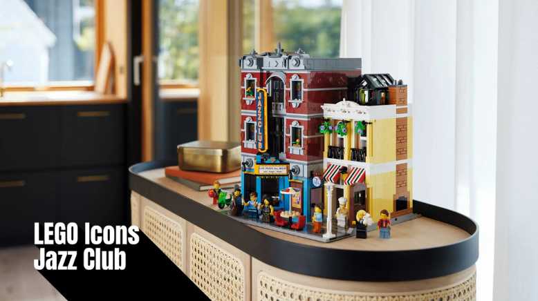 LEGO Icons Jazz Club (10312): A Smooth Finale for a Modular Classic Image