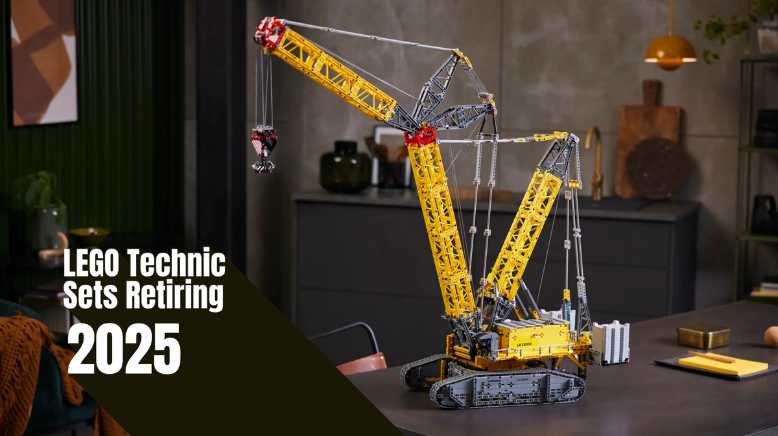 LEGO Technic Sets Retiring in 2025 – From Supercars to Space Exploration Image