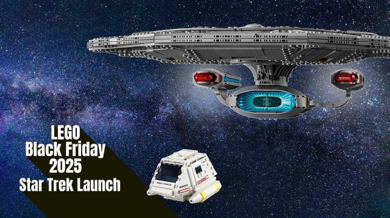 LEGO Black Friday 2025 – Star Trek Launch and Major Investment Opportunities Image