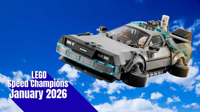 LEGO Speed Champions January 2026 – Movie Magic Meets Miniature Motors Image