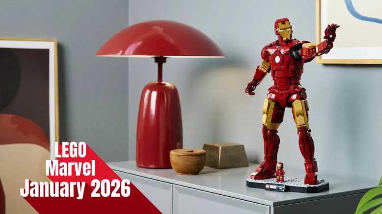 LEGO Marvel Sets Launching January 1st 2026 – Armour Up for the New Year Image