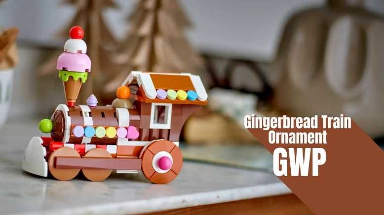 LEGO GWP: Celebration Series Gingerbread Train Ornament Arrives for Christmas 2025 Image