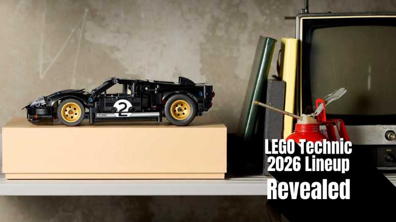 LEGO Technic January 2026 Sets: Porsche REXY, Race Cars, NASA Artemis & More Image