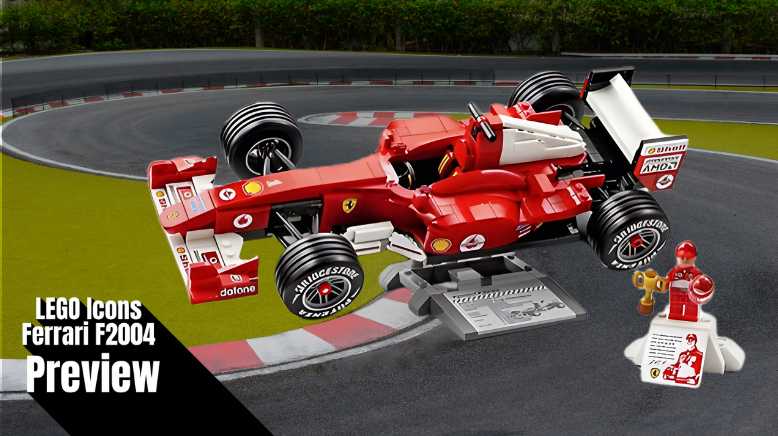 tobacco branding on f1 lego LEGO MOC-227666 Brick-Built F1 Logo (Perfect for the F1 Collectible Race Cars) by Skyfoxbricks Five details LEGO Icons 10330