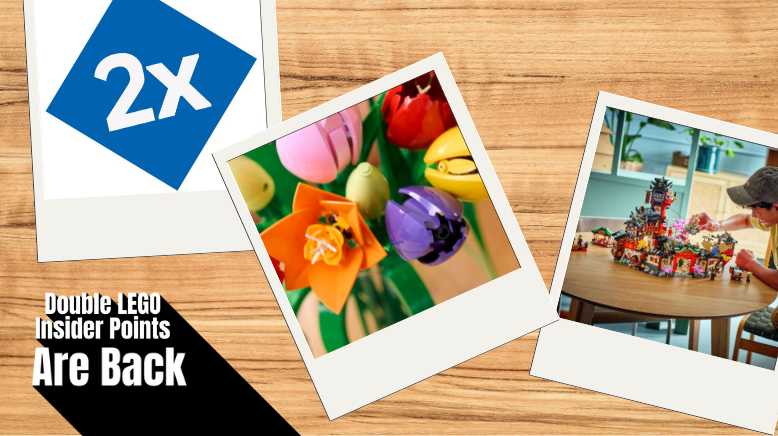 Double LEGO Insiders Points Are Back – Botanicals & NINJAGO Deals You Can’t Miss Image