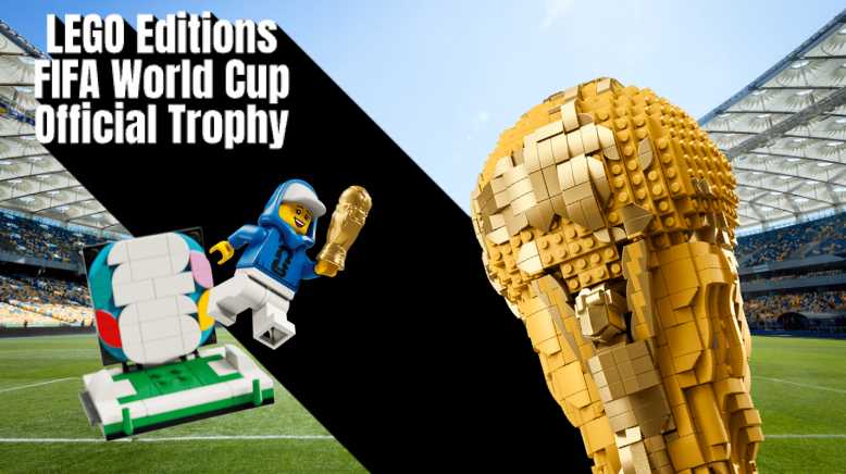 LEGO Editions FIFA World Cup Official Trophy (43020) Launches March 2026 – First Set in New Premium LEGO Editions Line Image