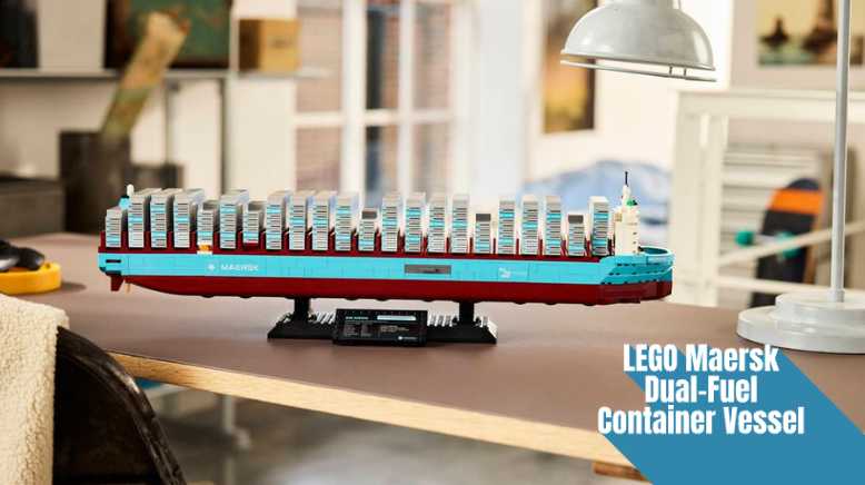 LEGO 40955 Maersk Dual-Fuel Container Vessel Launches March 2026 | ANE MÆRSK Investment Analysis Image