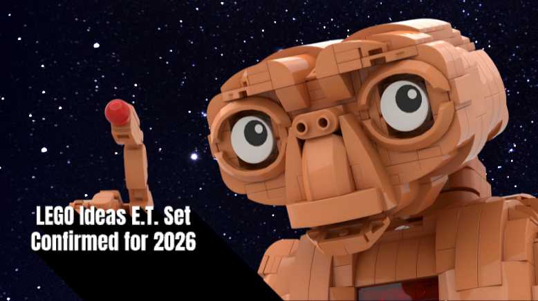 LEGO Ideas E.T. The Extra-Terrestrial Set Confirmed for 2026 – Investment & Release Details Image