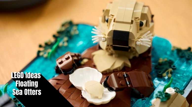 LEGO Ideas 21366 Floating Sea Otters Pre-Order Now – A Heart-Melting Display for Animal Lovers Image