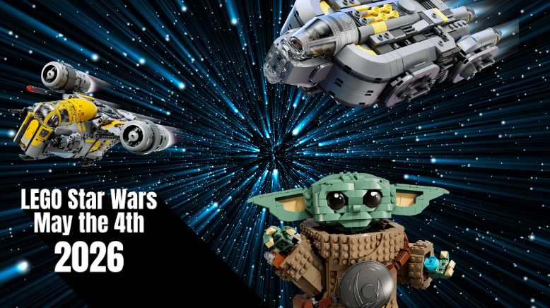 LEGO Star Wars May the 4th 2026 – Four Sets Now Available for Pre-Order Image