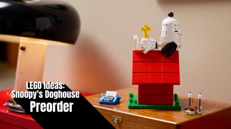 LEGO Ideas Peanuts: Snoopy's Doghouse Launches June 2026 – 75 Years of Peanuts in Brick Form Image